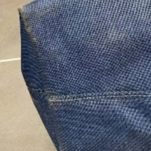 HENRI BENDEL Blue Coated Canvas Leather Jetsetter Convertible Backpack - Picture 12 of 12